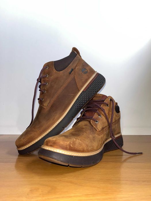 Botas Timberland Cross Mark GTX Chukka - Tamanho 41,5 - Cor Marrom