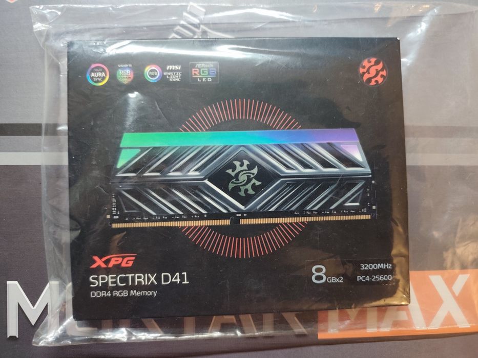DATA XPG Spectrix D41 DDR4 16 GB 3200MHz CL16