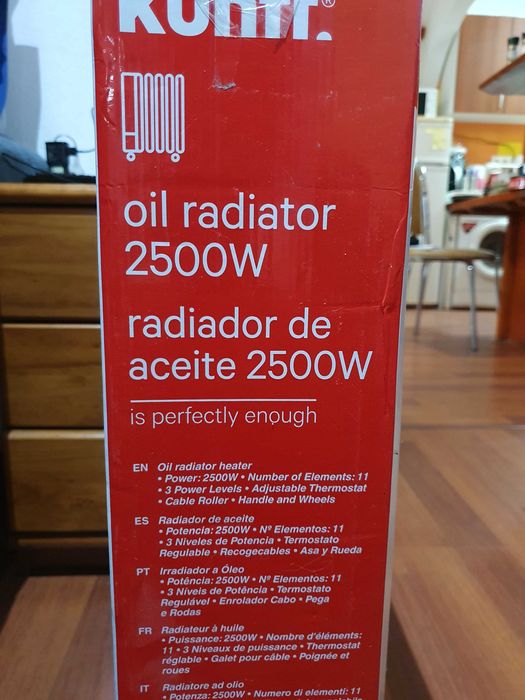 Aquecedor de 2500W