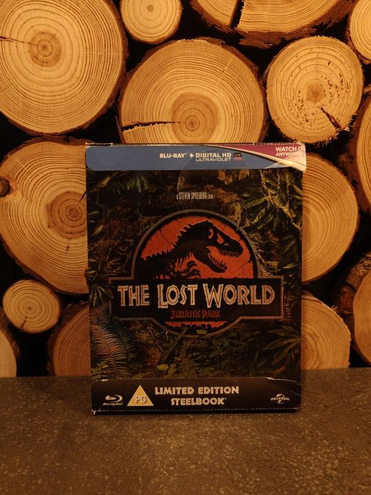 The lost world Jurassic Park Park Jurajski Blu-ray steelbook