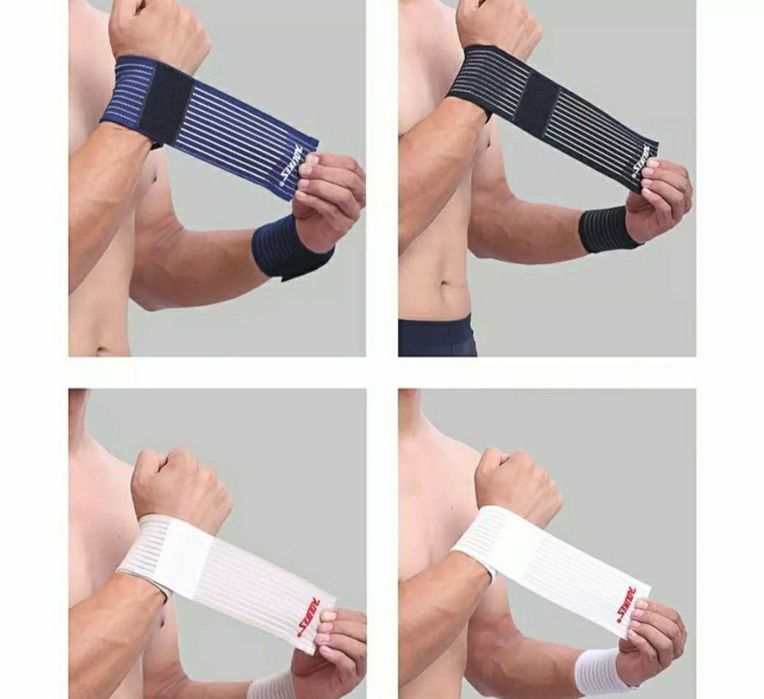 эластичный бинт. Отличный вариант для занятий спортом.
