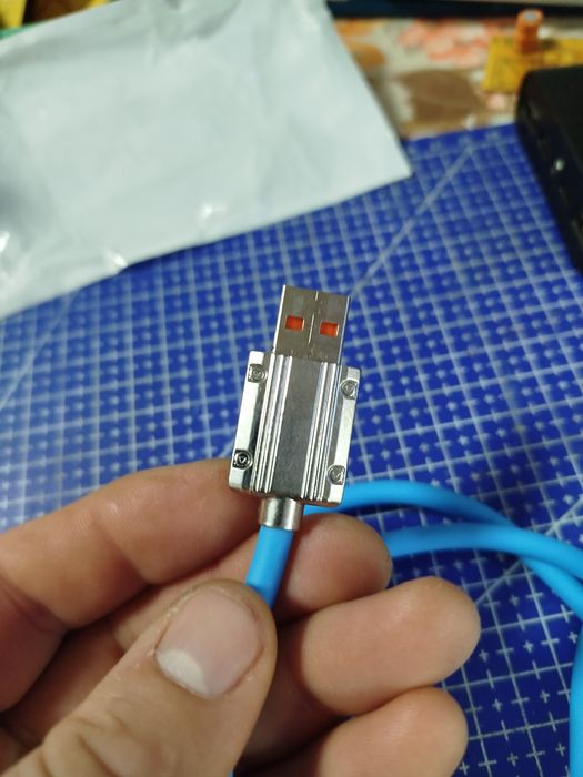 Кабель зарядки USB TupeC Силіконовий