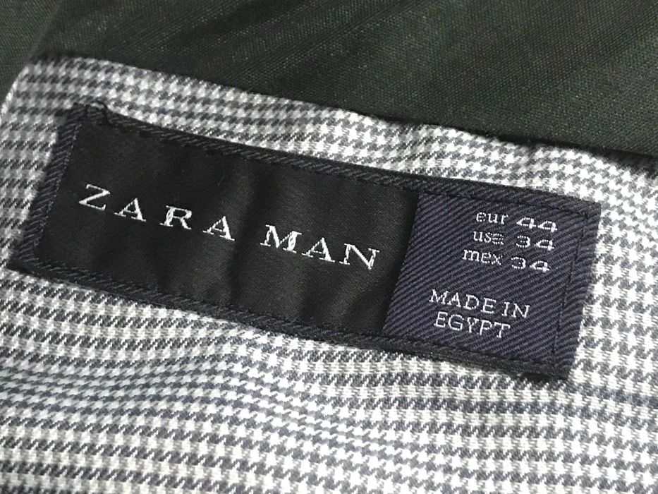 Серые джинсовые брюки б/у Zara MAN, размер 50 наш (44 европейский)