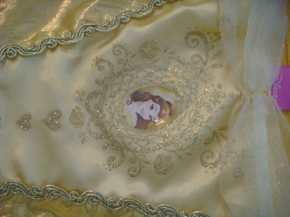 strój przebranie księżniczka bella disney roz. 128 / 134