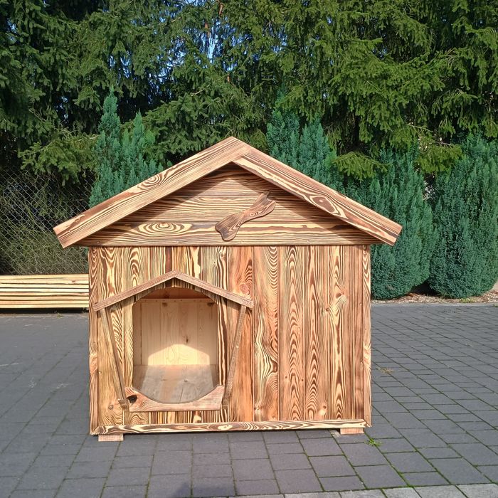 Buda dla psa ocieplana