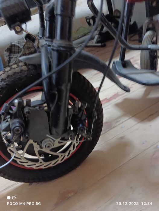 Мощная Электрическая приставка для инвалидной коляски
350W (12 дюймов)