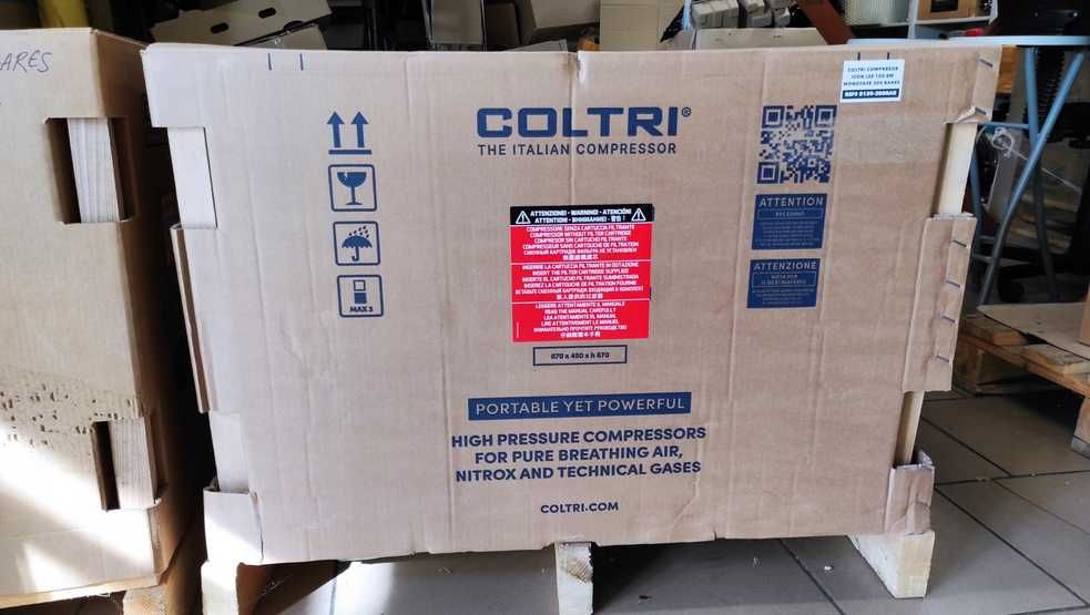 NOWA Sprężarka Kompresor COLTRI MCH 6 230V FV Gwarancja Paintball