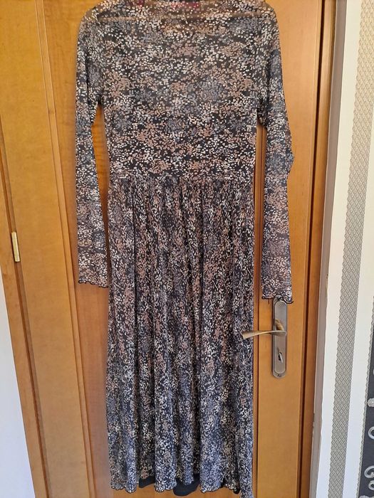 Sukienka maxi plisowana ESPRIT L