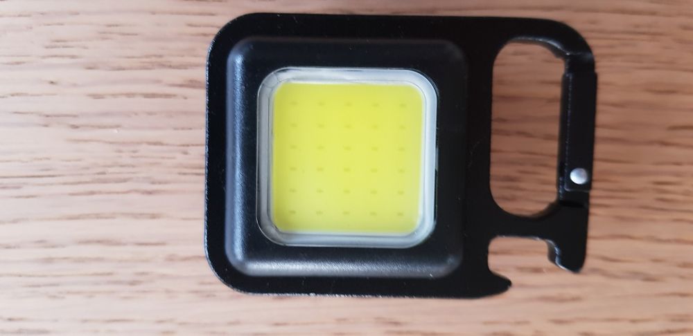 Latarka mała Led akumulatorowa 5Wat aluminium