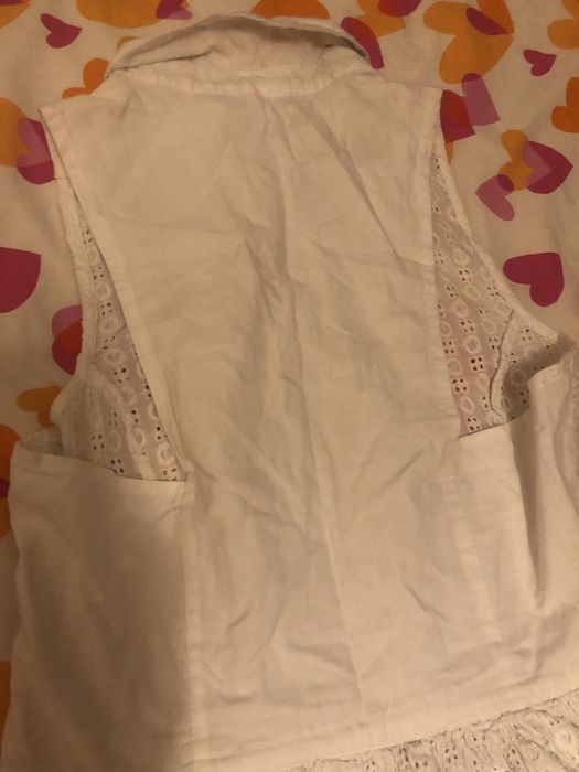 Vestido rendado de verão