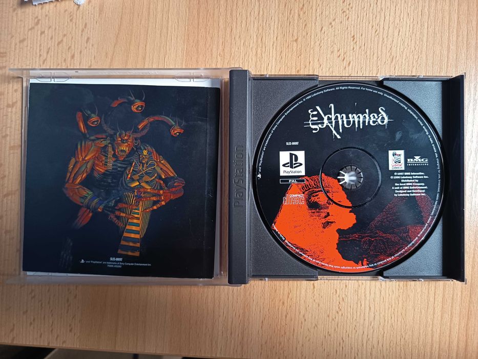 EXHUMED PSX PS1 PlayStation 3XA komplet