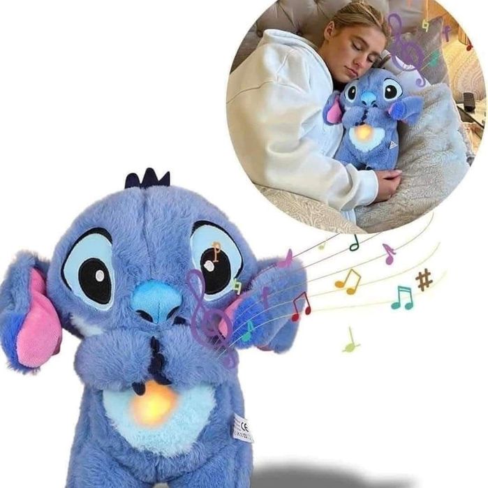Stitch com luz e música