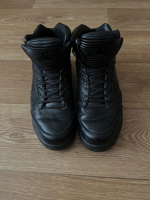 Кроссовки Nike Air Jordan 5 черные оригинал
