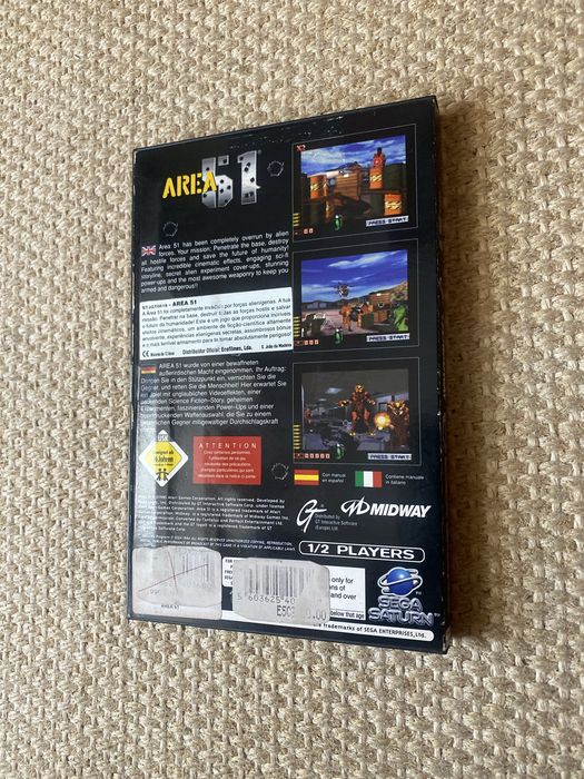 Sega Saturn - Area 51  de 1995