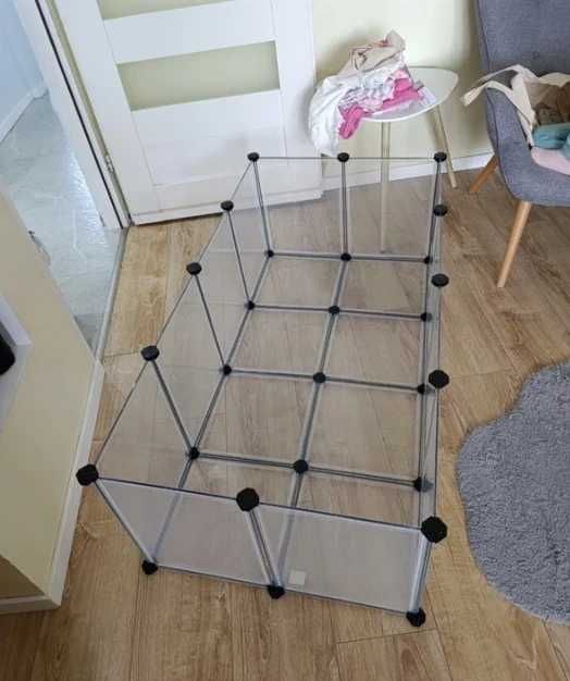 KLATKA kojec wybieg NOWY z podłogą dla królika chomika świnki + GRATIS