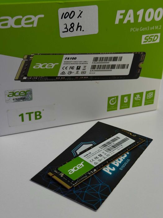 SSD накопичувач Acer FA100 M.2 PCIe 3.0 x4 1TB | МАГАЗИН | Гарантія 90 днів
