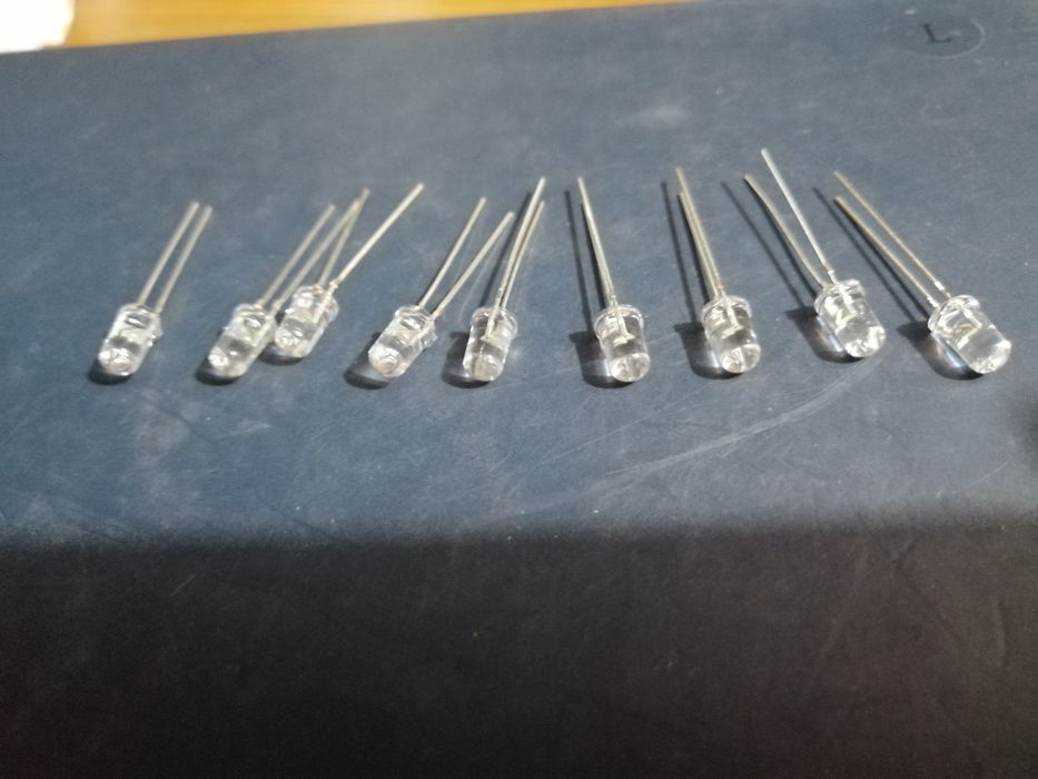 Lâmpadas led Redondas 12v 5mm