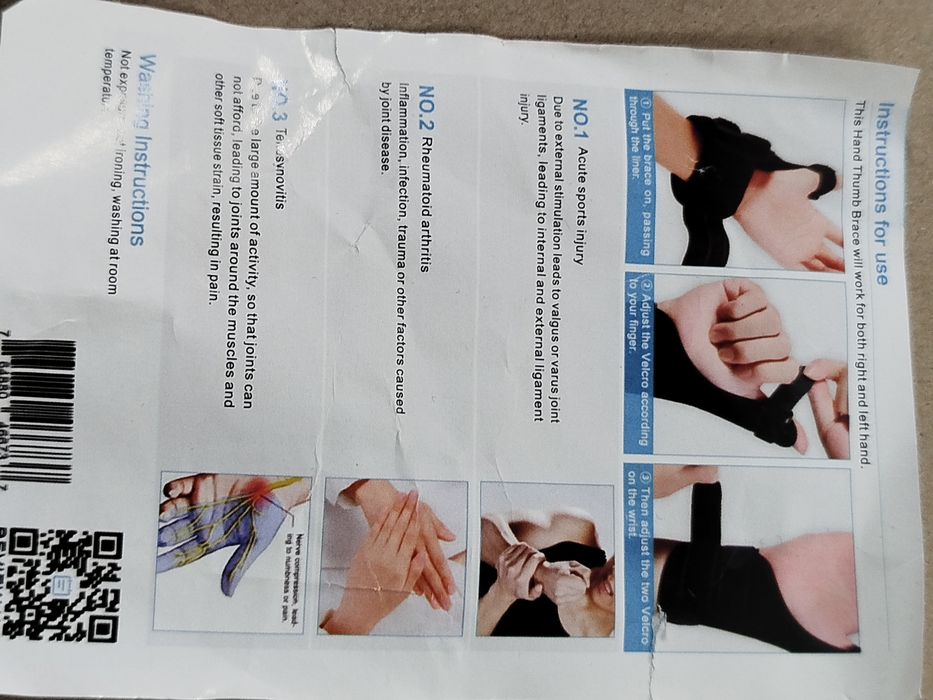 Stabilizator dłoni i nadgarstka (A12)