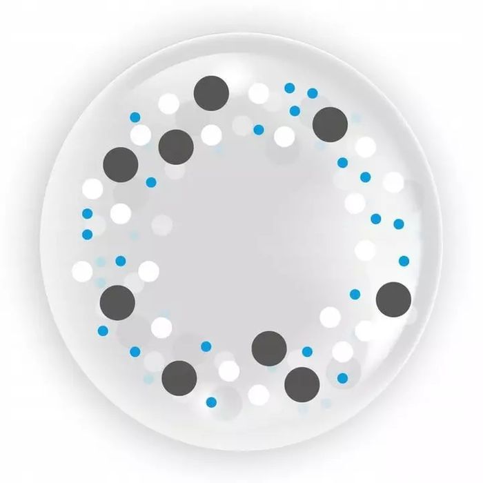 Balon 45 cm, kropki. Tuban