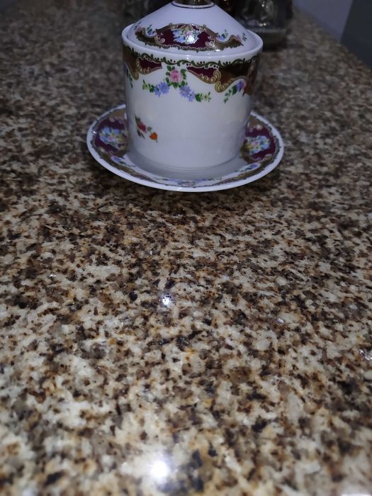 Chavena antiga pintada