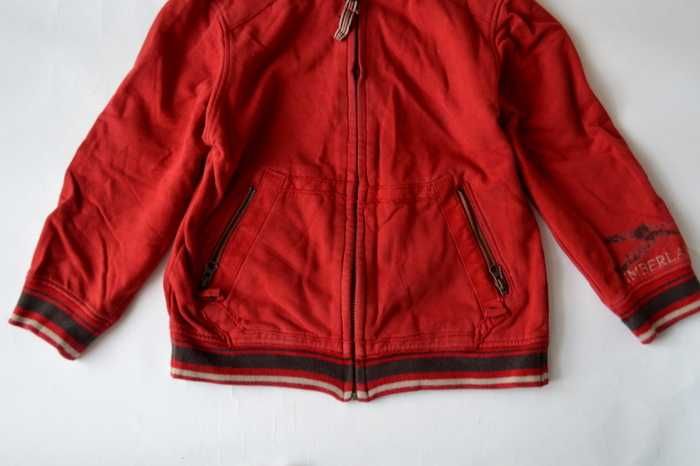 T4  TIMBERLAND Bluza 128cm 8lat czerwona