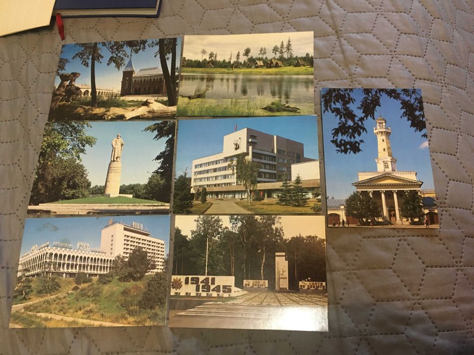 Книга Буш Вільгельм Фоліант у футлярі Wilhelm Busch Листівки