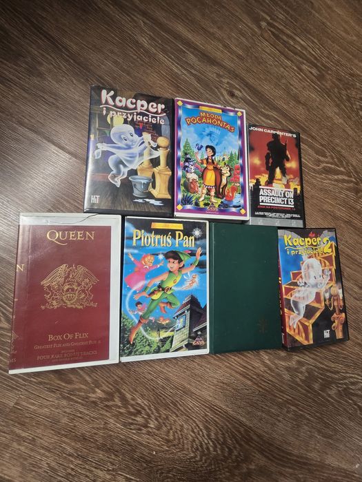 7 sztuk kaset vhs