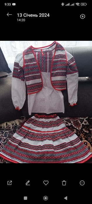 Костюм вишиванка