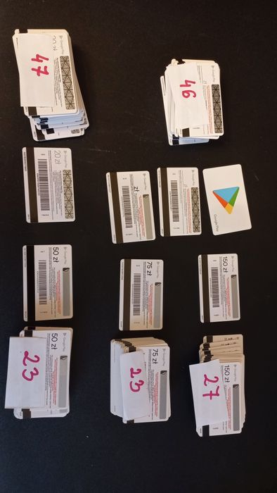 Garty google kolekcjonerskie różne wartosci  całość