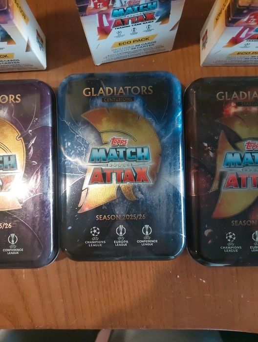 Lote cartas Topps 25/26 match attax