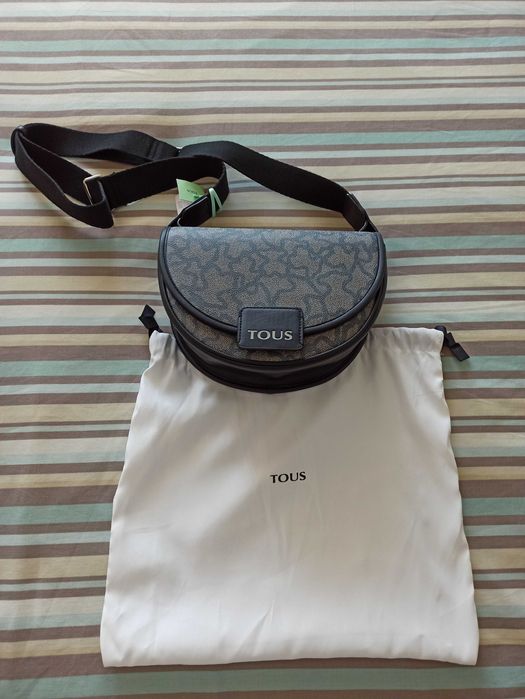 BAIXA DE PREÇO - Mala a Tiracolo Média, Amaya Kaos Icon, Preta