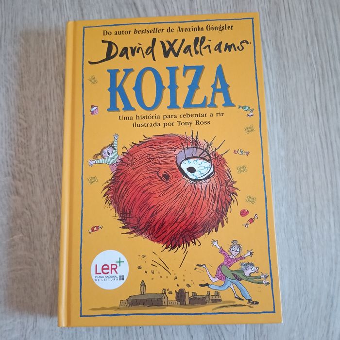 Livro "koiza" de David walliams