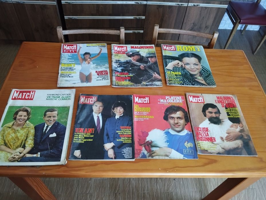 Sortido de revistas antigas