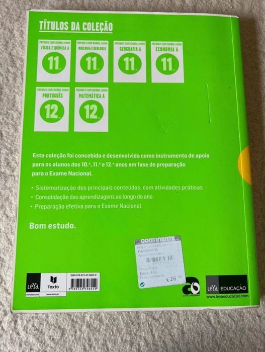 Livro Preparação Exame Física e Química A