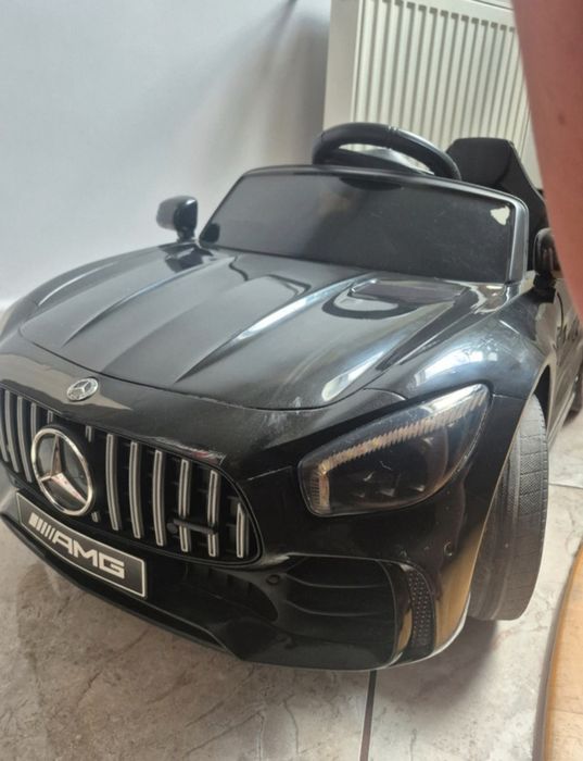 Samochód na akumulator dla Mercedes AMG GTR czarny + Pilot 100% sprawny