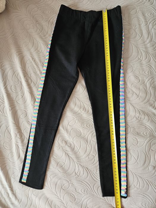 Legginsy ocieplane r.134, H&M, jak nowe