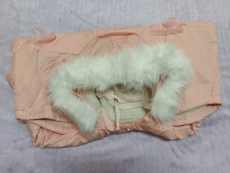 Casaco de Inverno Rosa Claro - Lolita / Fairy Kei / Harajuku