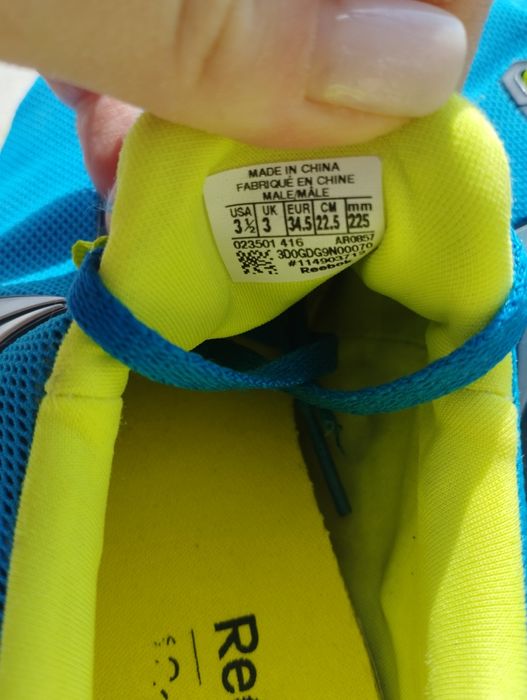 Кросівки Reebok, Adidas, Nike