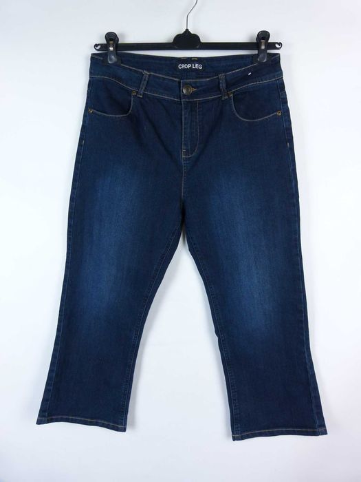 Peacocks crop leg spodnie jeans 3/4 rybaczki 14 / 42
