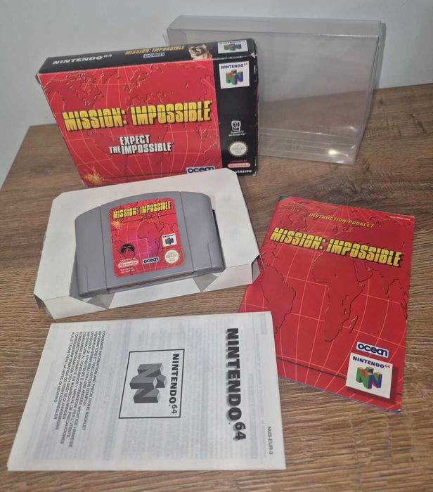 Gra Mission Impossible - NINTENDO 64 N64 - BDB- stan CIB Komplet +Protektor