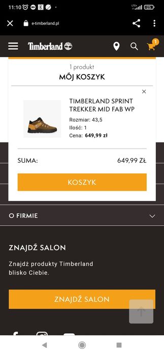 Timberland nowe buty męskie 46 Sprint Trekker