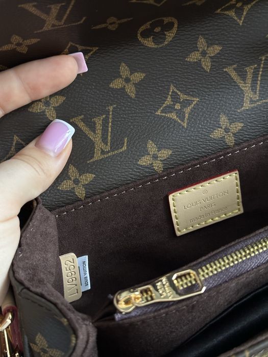 Шкіряна сумка Louis Vuitton Pochette Metis, monogram , lv