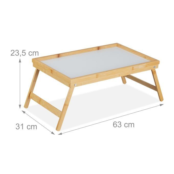 Taca śniadaniowa Biały skandynawski 23x63cm