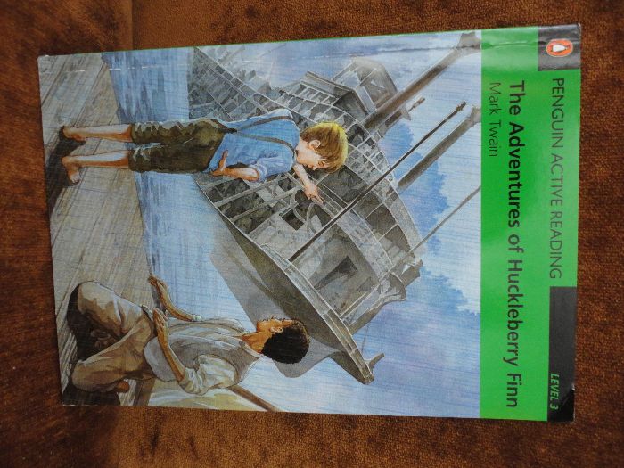 Mark Twain. The Adventures of Huckleberry Finn + 2 audio CD (Penguin)
