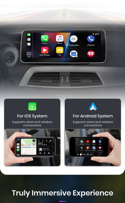 Rádio Android Mercedes W204 GLC Classe V 8/256GB Carplay GPS WiFi NOVO