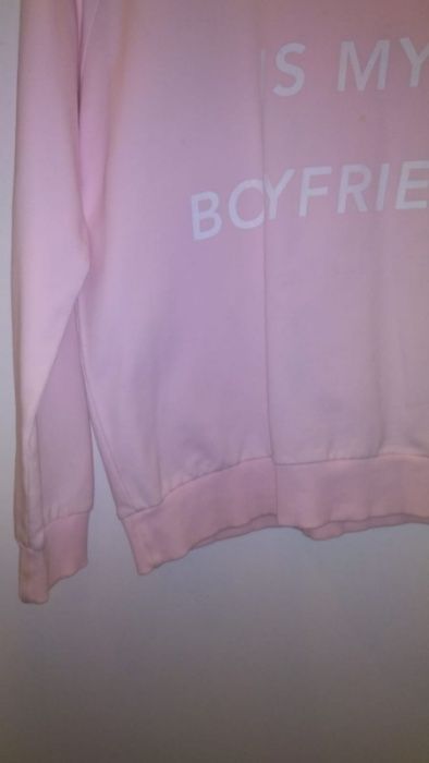 SWEAT rosa criança em BOM ESTADO