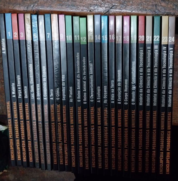 Enciclopédia Pedagógica Universal – Coleção Completa Nova (24 volumes)