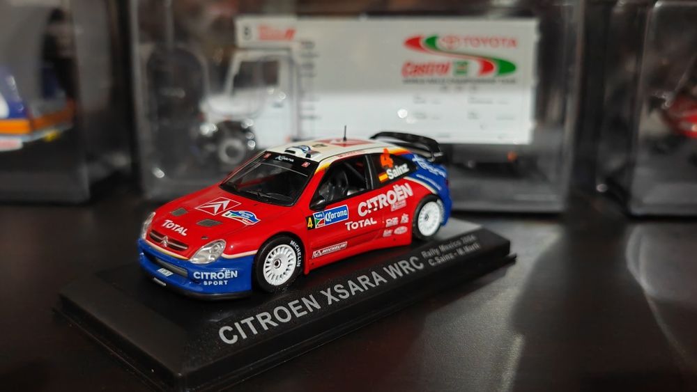 Várias Miniaturas de rally 1/43