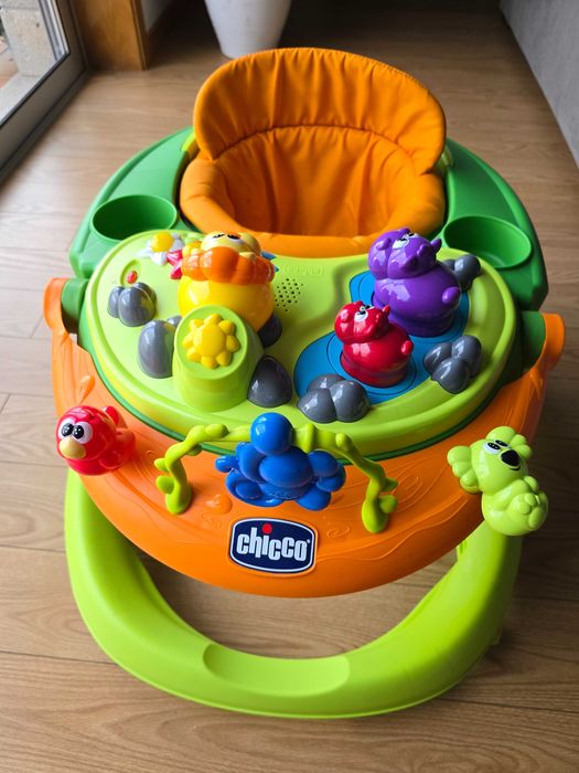 Chicco - Walky Talky Andador para bebes, Verde - Como novo