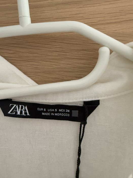 Sukienka zara szmizjerka boho